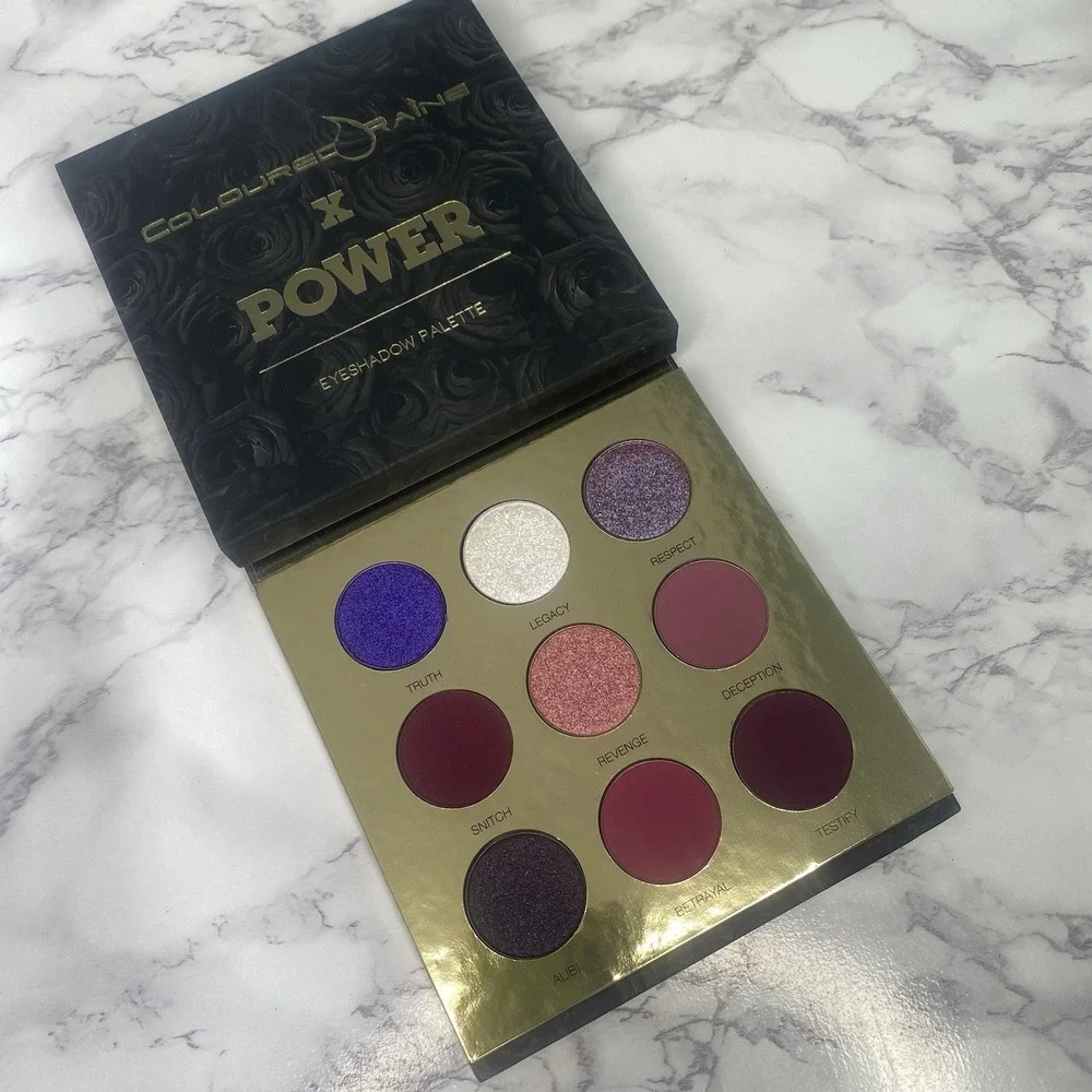 Coloured Raine X Power Eyeshadow Palette‎ – New – Discontinued – Purple Tones